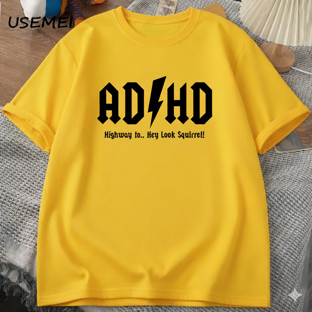 ADHD Highway To Hey Look Squirrel T-Shirt