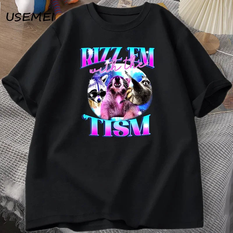 Rizz Em with The Tism T-Shirt