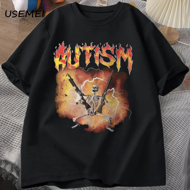 Autistic Skeleton T-Shirt