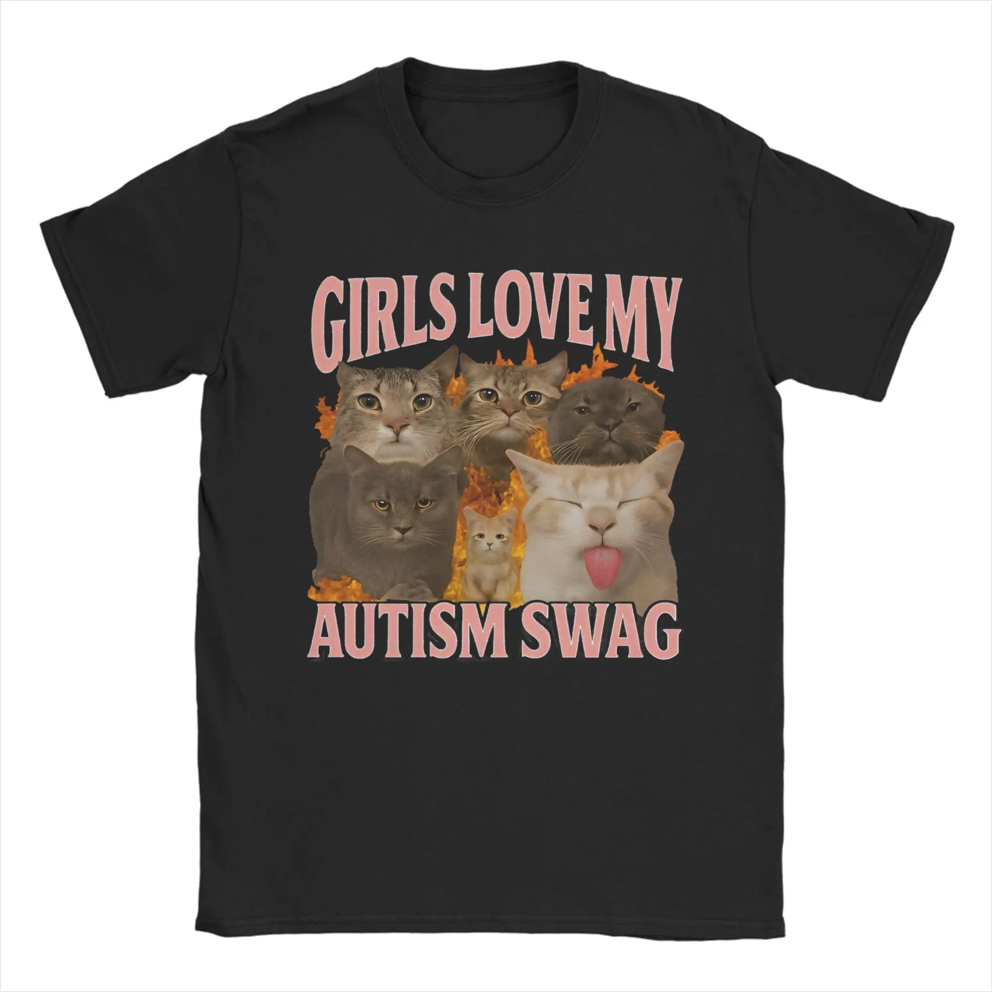 Funny Cat Autism T-Shirt