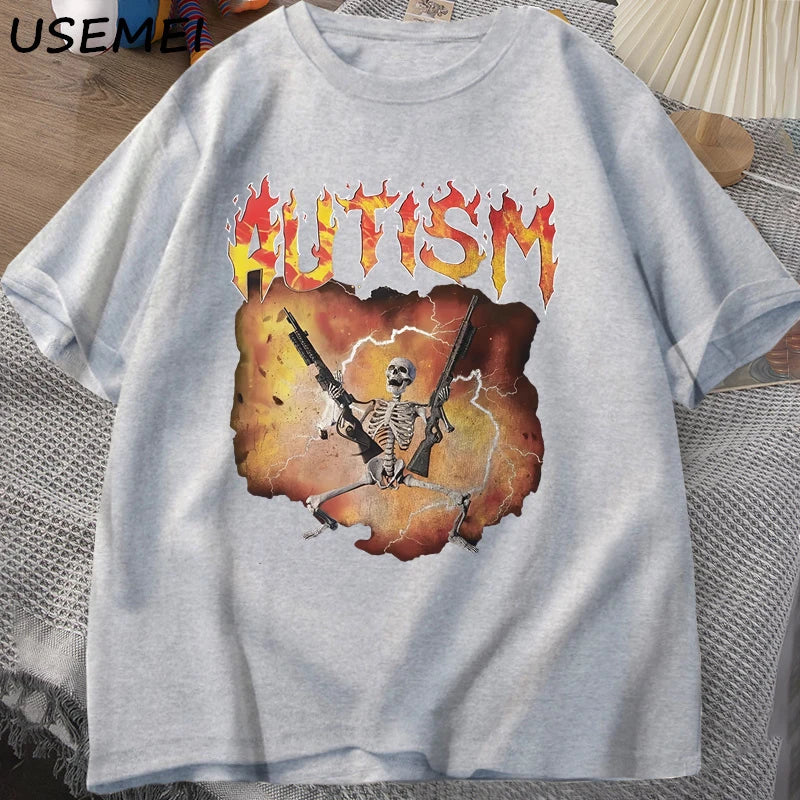 Autistic Skeleton T-Shirt