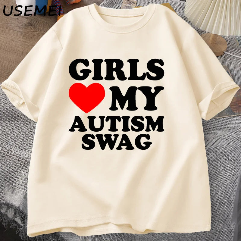 Boys Love My Autism Swag T-Shirt