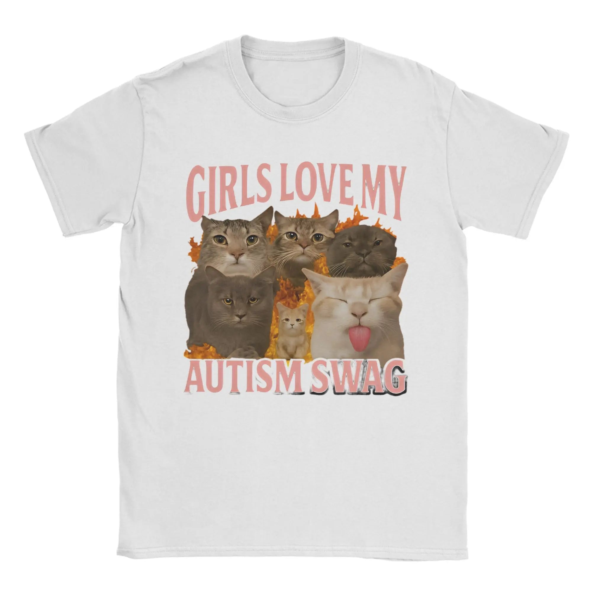 Funny Cat Autism T-Shirt
