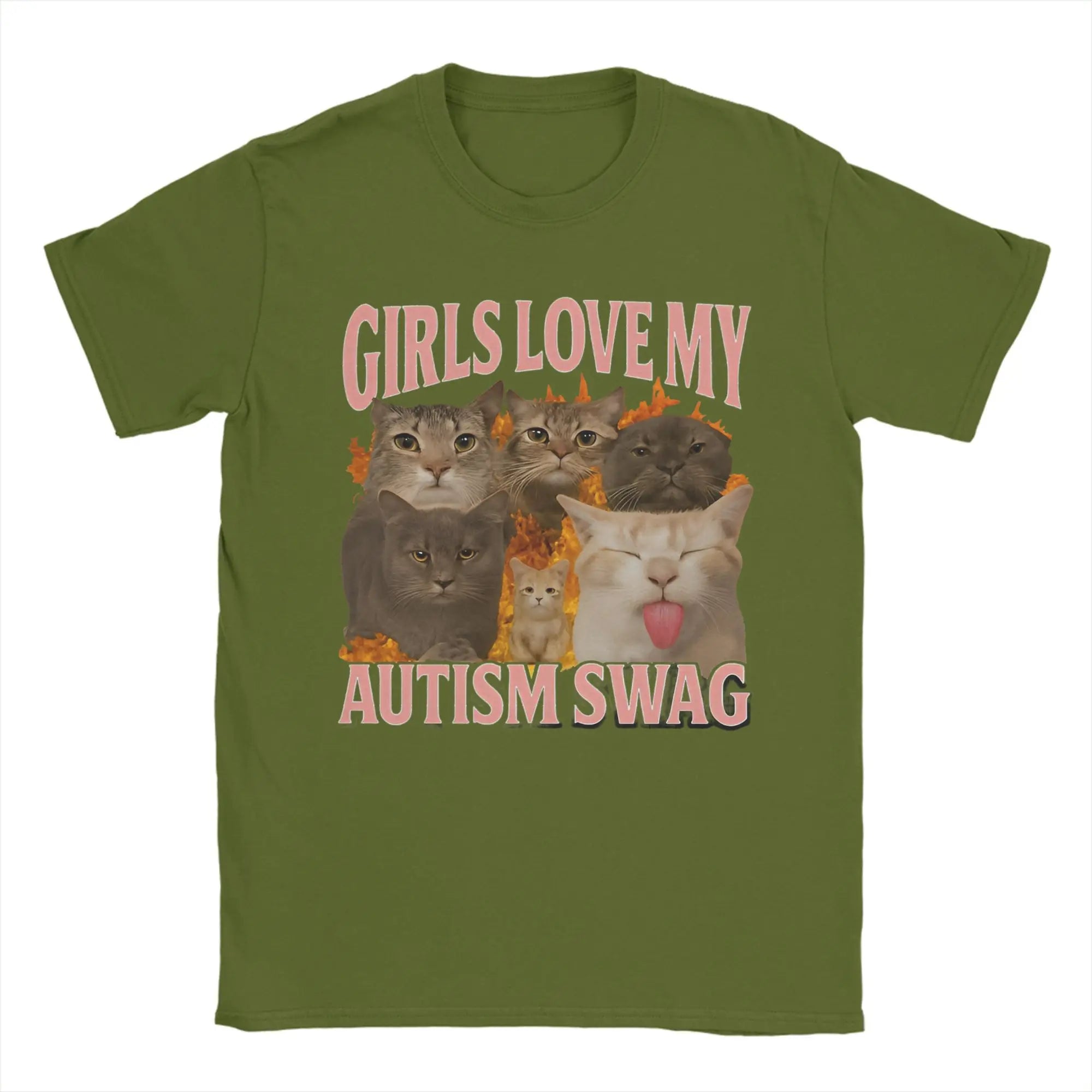 Funny Cat Autism T-Shirt