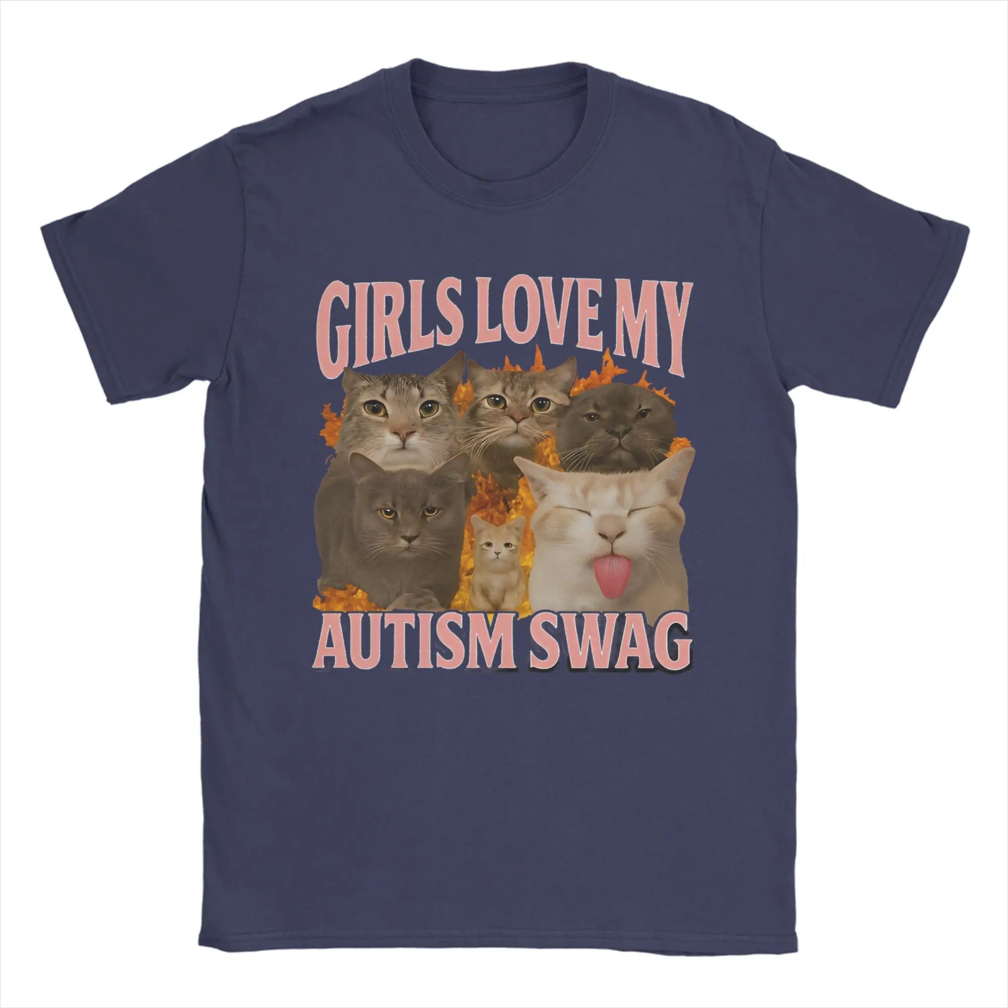 Funny Cat Autism T-Shirt