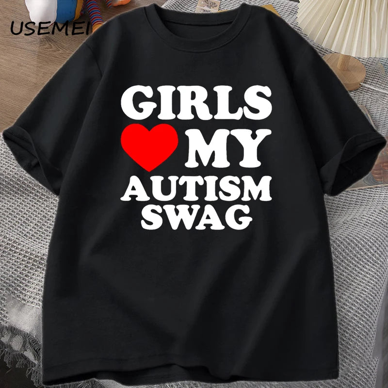 Boys Love My Autism Swag T-Shirt