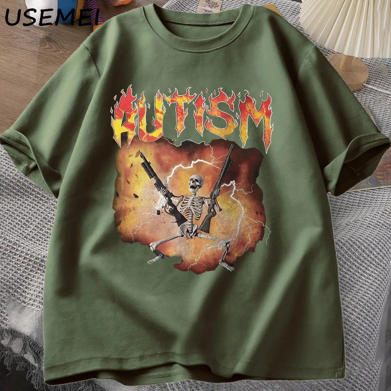 Autistic Skeleton T-Shirt